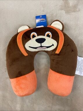 Chicago Bears NFL “Staley Da Bear” Neck Pillow - Travel Comfort